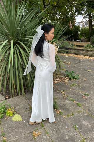 Dalia Silk Organza Bow