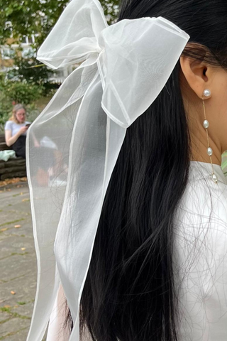 Dalia Silk Organza Bow
