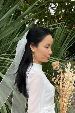 Dalia Silk Organza Bow